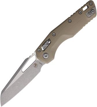 Microtech MSI Ram-Lok Pocket Knife Fluted Tan - MCT21010APFLGTT